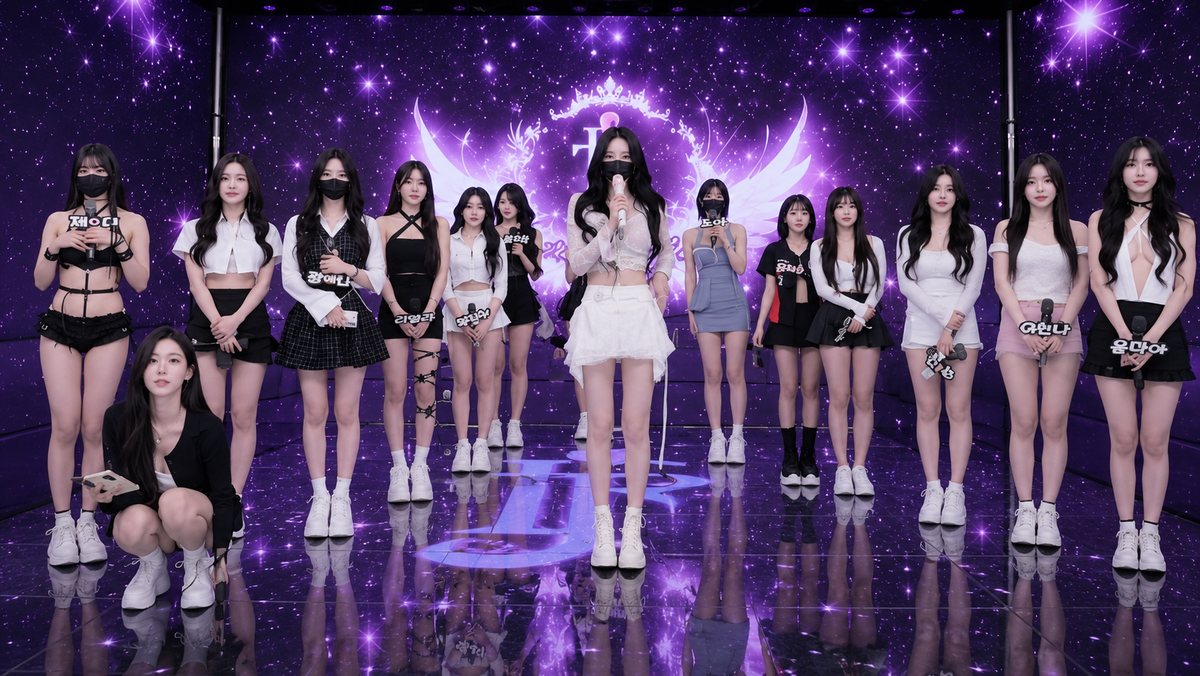 Jinricp Season 6 cast on the Jinri Company stage (broadcast overlays removed)