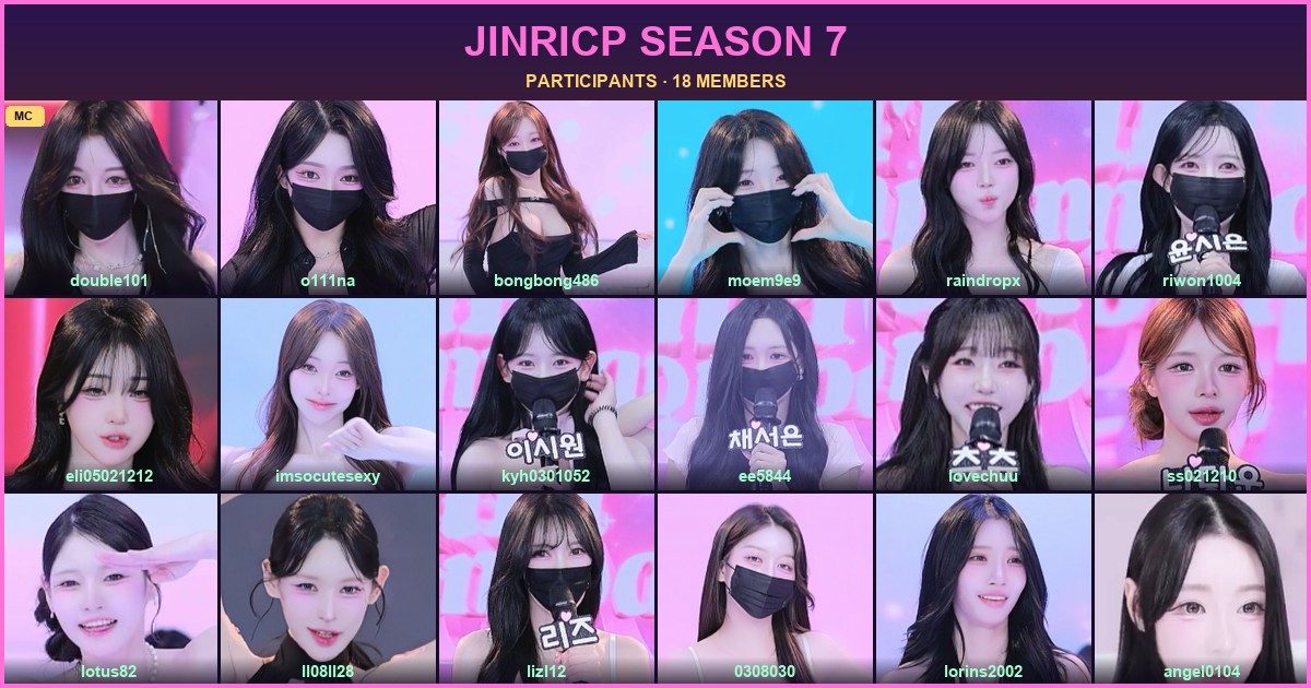 Jinricp Season 7 Cast